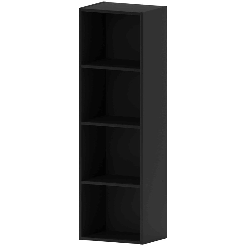 Gerardi 32cm W Standard Bookcase, 106 cm H x 32 cm W, White