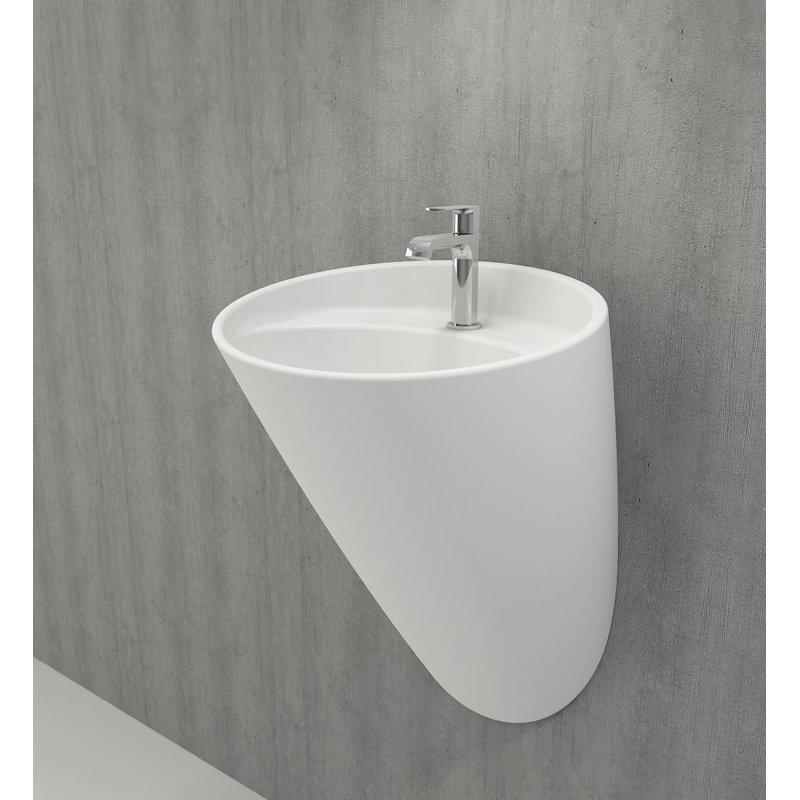 Venezia Monoblock Basin 1TH - 73x54x47cm, Matte White