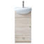 Ensemble de meuble-lavabo simple 18 po Danube