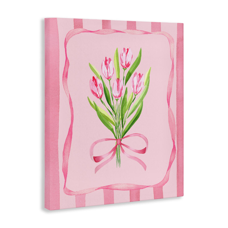 «Pretty And Sweet Tulips», conception par Nina Jacobs, H 20 po x l 16 po