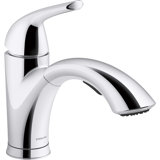 Medley Pull Out Single Handle Kitchen Faucet with MasterClean and Side Spray