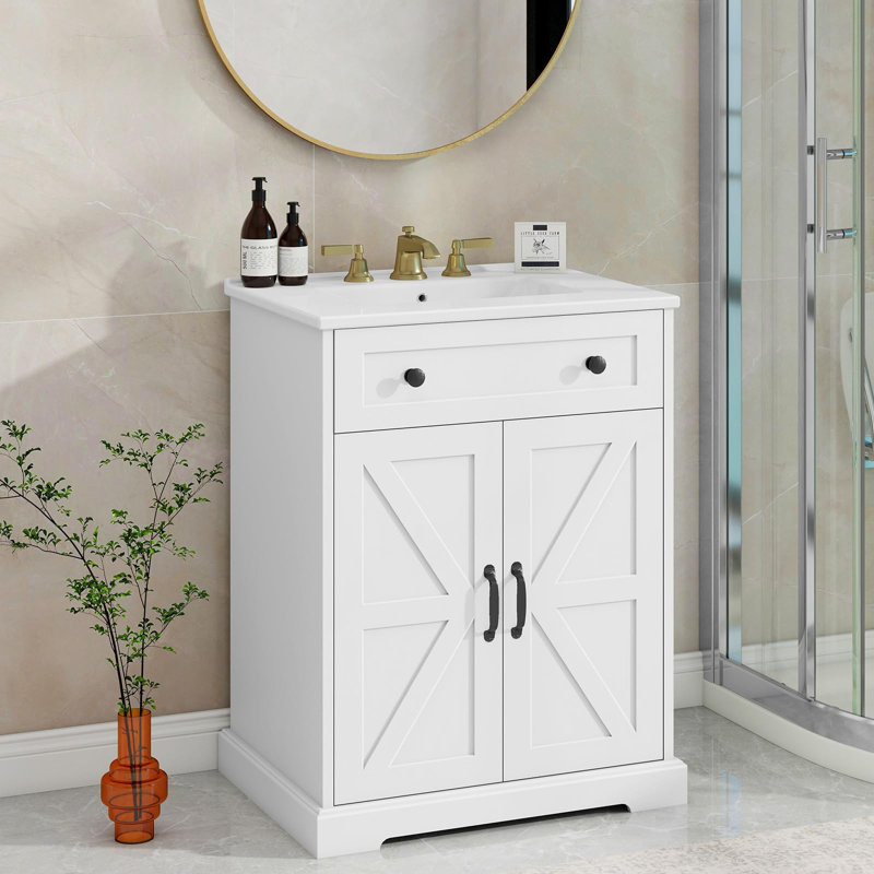 Ensemble de meuble-lavabo avec lavabo