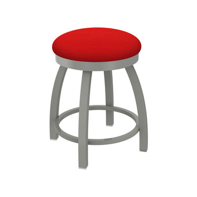802 Misha Swivel Vanity Stool with Upholstered Seat