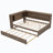 Full Size Wood Svein With Storage Shelves, USB, LED, And Trundle-1542172808