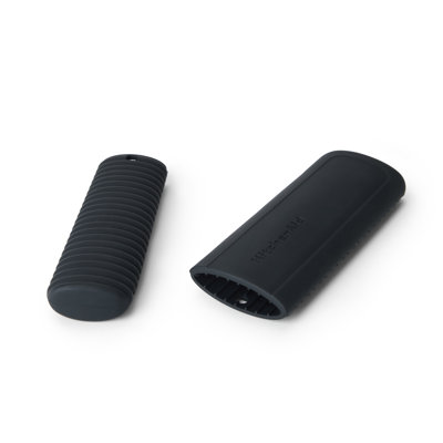 KITCHENAID Ribbed Soft Silicone Handle Covers for Pans & Cast Iron Skillets 2-Pack Set 