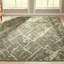 Wool Abstract Area Rug in Gray/Brown-2068604769