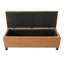 Élégant banc avec repose-pieds spacieux-718701488