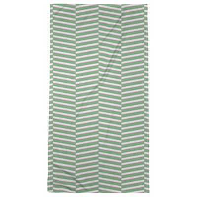 Serviette de plage à rayures fracturées