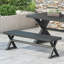 Banc de salle à manger d'extérieur