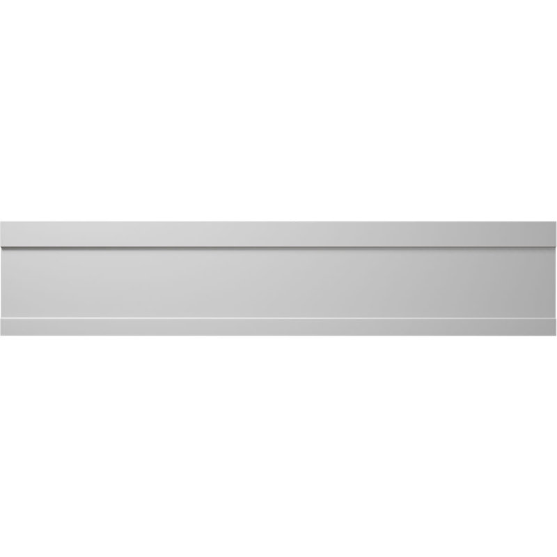 H 3 1/4 po x P 17/32 po x L 96 po, plinthe en PVC TrueCraft Creations Series, blanc