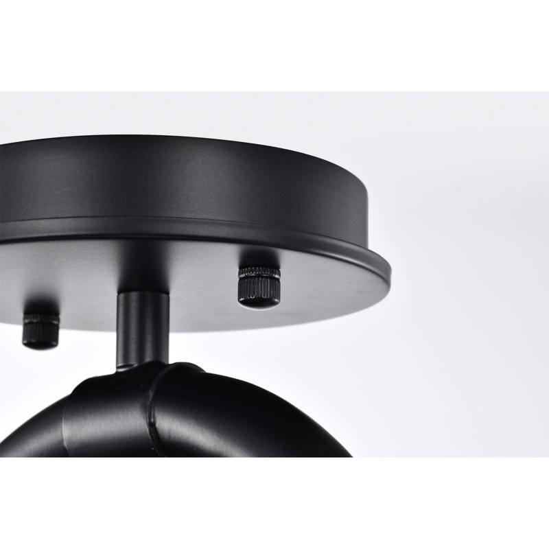 Glass LED Semi Flush Mount
