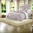 Romantic Pink 5-piece King Bedding Set, Reversible Comforter With Decorative Pillows