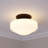 Melora Glass Semi Flush Mount-653207504-653207506