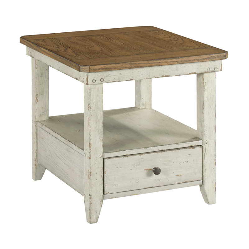 Turek End Table with Storage