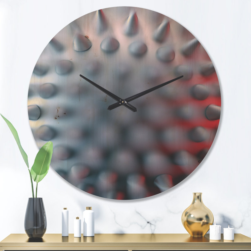 Solid Wood Wall Clock, Extra Large