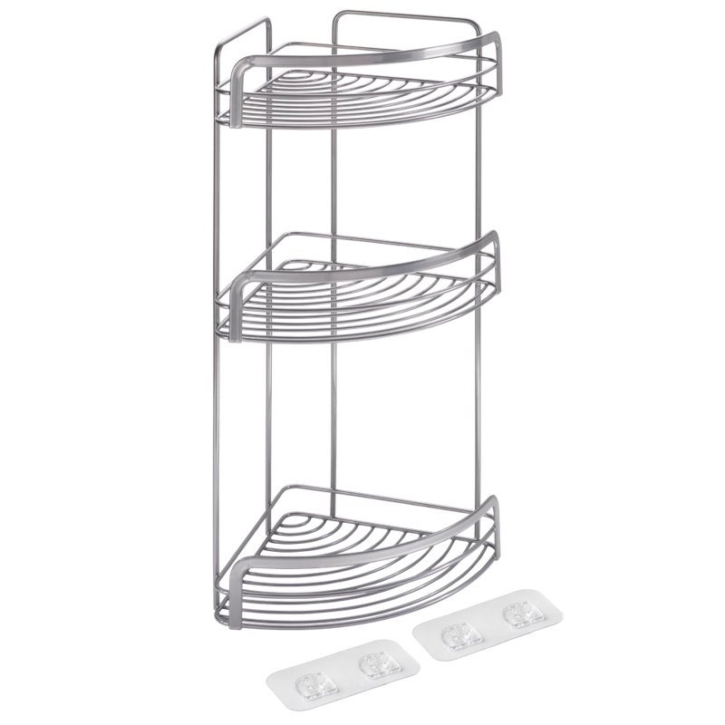 Origin LUXY bathroom corner shelf 3 levels