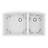 Karran Quartz 32'' X 19-1/2'' Double Bowl 60/40 Undermount Kitchen Sink Kit-50597895