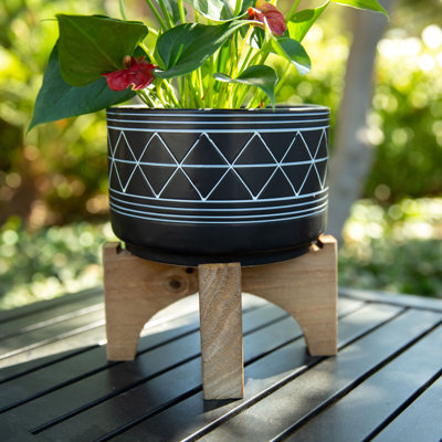 Pot à fleurs en céramique Angelyka