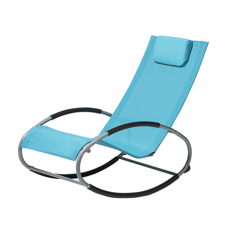 Catumba 107cm Long Single Chaise, Blue