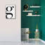 Art mural sur toile Ebern Designs «G Is For Good On White» par Mercedes Lopez-1003086778