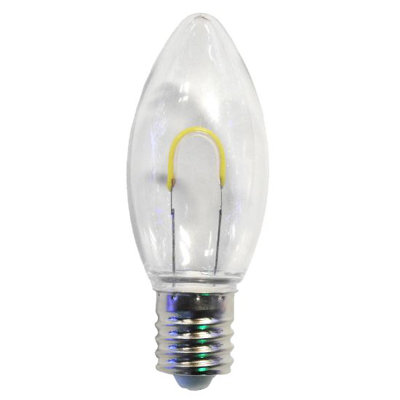 C9 LED U Filament Clear Bulbs