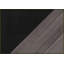 Black Grey Laminate Coffee Table for Living Room – Stable with Floor Protectors, Versatile Accent Table