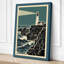 Warning Beacon Coastal - Wrapped Canvas-674820553-674820560