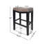 Ensemble de 2 tabourets de comptoir Tiffin-211221721