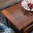 Ironcraft Solid Wood Coffee Table with Drawer in Mission Oak