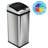 Platinum Stainless Steel Motion Sensor Kitchen Trash Can - 13 Gallons