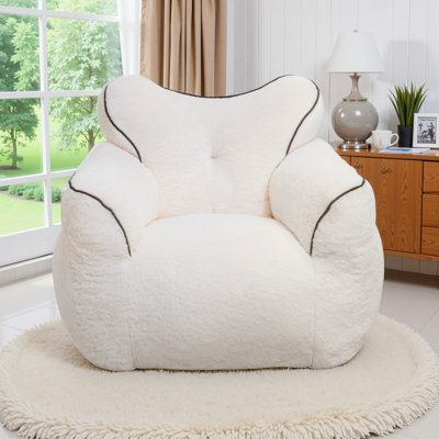 Faux Fur Soft Bean Bag Chairs