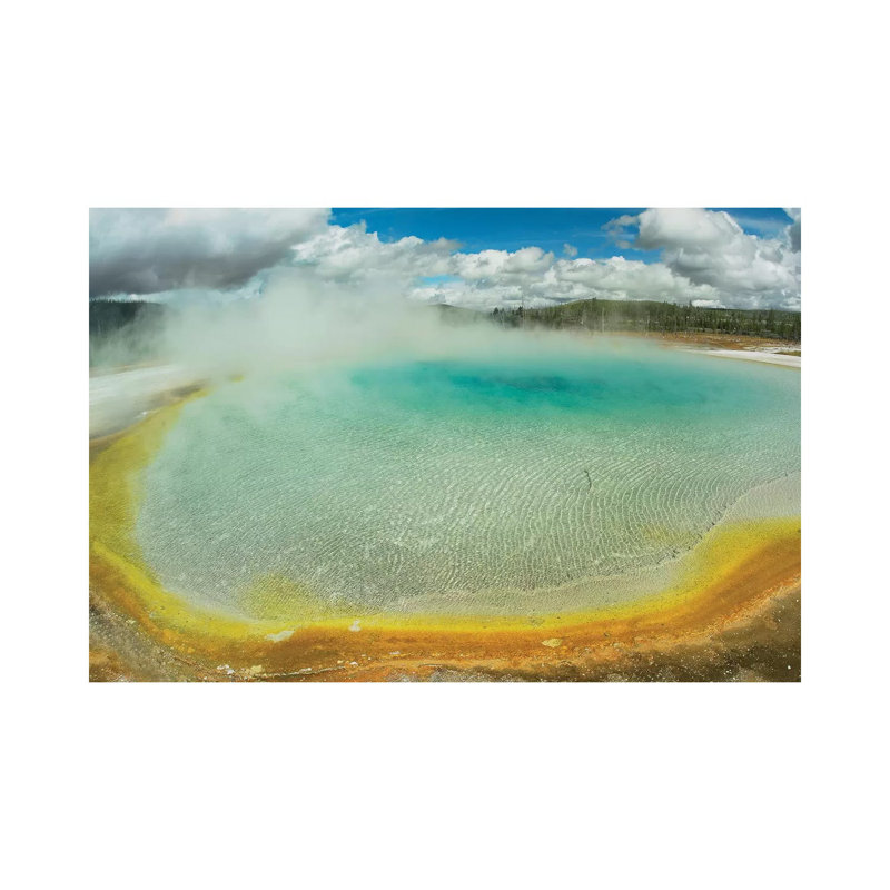 Sunset Lake, Yellowstone National Park, Wyoming by Tim Fitzharris - Gallery-Wrapped Canvas Giclée on Canvas, Canvas