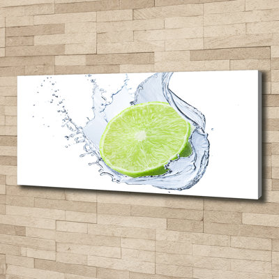 Lime - Wrapped Canvas Print