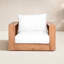 Gazel Teak Patio Chair with Cushions-86506441
