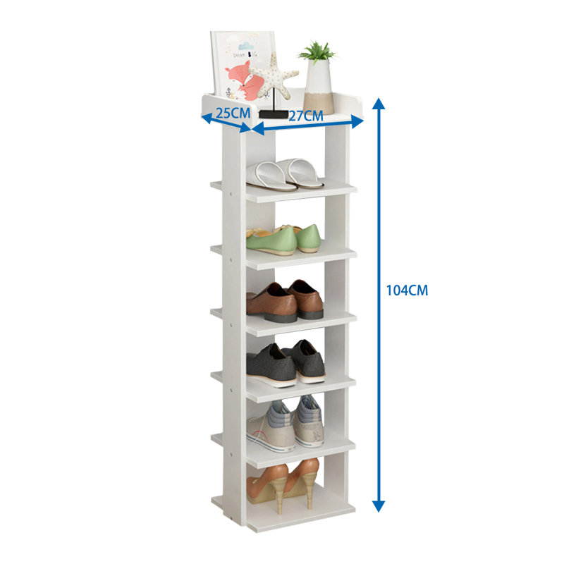 7 Pair Shoe Rack