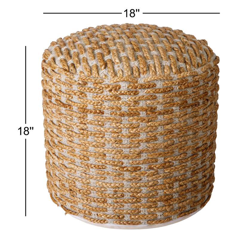 Upholstered Pouf