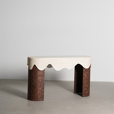Retro Minimalist Art Console Table