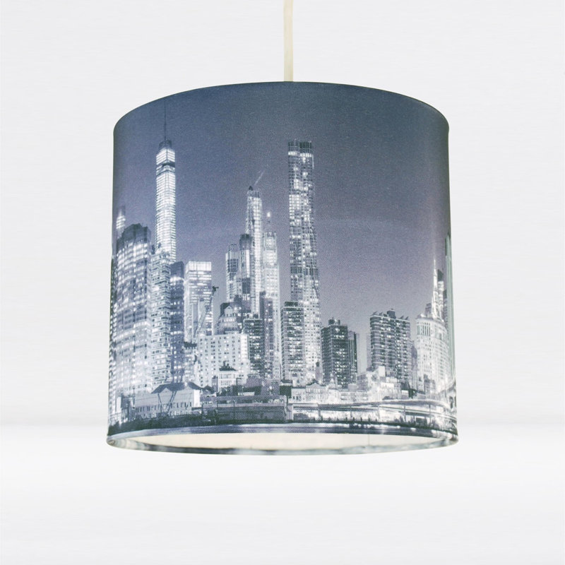 18.5cm H Drum Pendant Shade