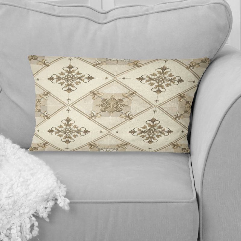Coussin lombaire ivoire ivoire Argyle