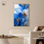 «Twilight Teal Tint I Canvas Flower», art mural -1836397838-1836397945