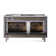 ILVE Nostalgie II Noblesse 60 in Dual Fuel Range 7 Burner, Griddle, Frenchtop