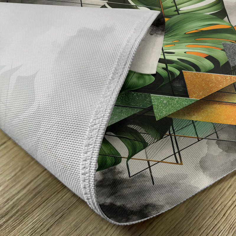 Ensemble de 4 napperons Ambesonne Monstera