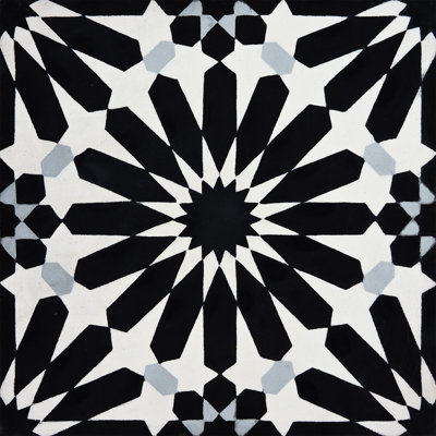 Carreau de mur et de sol en ciment Alhambra 8 po x 8 po