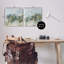«Abstract Brushed Landscape Wrarap Canvas» par June Erica Vess, 2 pièces sur toile-1432547025