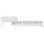 Lit plateforme simple avec rangement en L-244197805