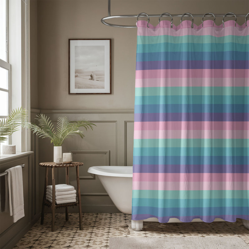 Rideau de douche Mermaid Bliss - Premium, H 74 po x l 71 po