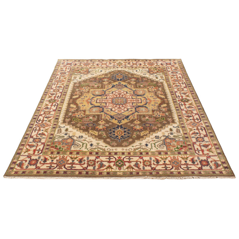 Tapis brun Serapi Heritage 7 pi 11 po x 10 pi 4 po