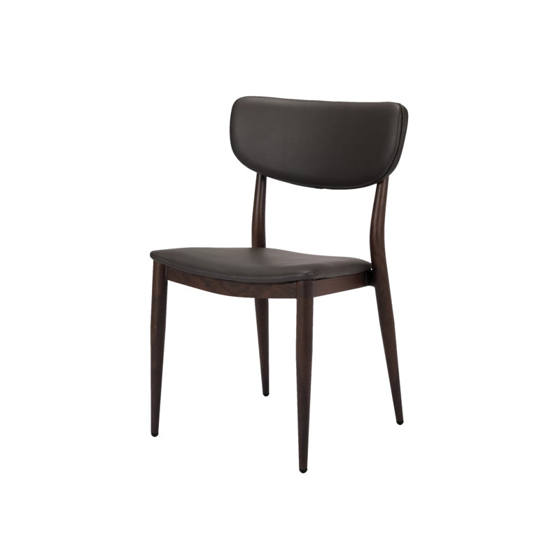 Chaise blanche mince, gris