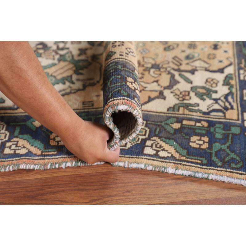 Tapis vintage en laine 4 x 7