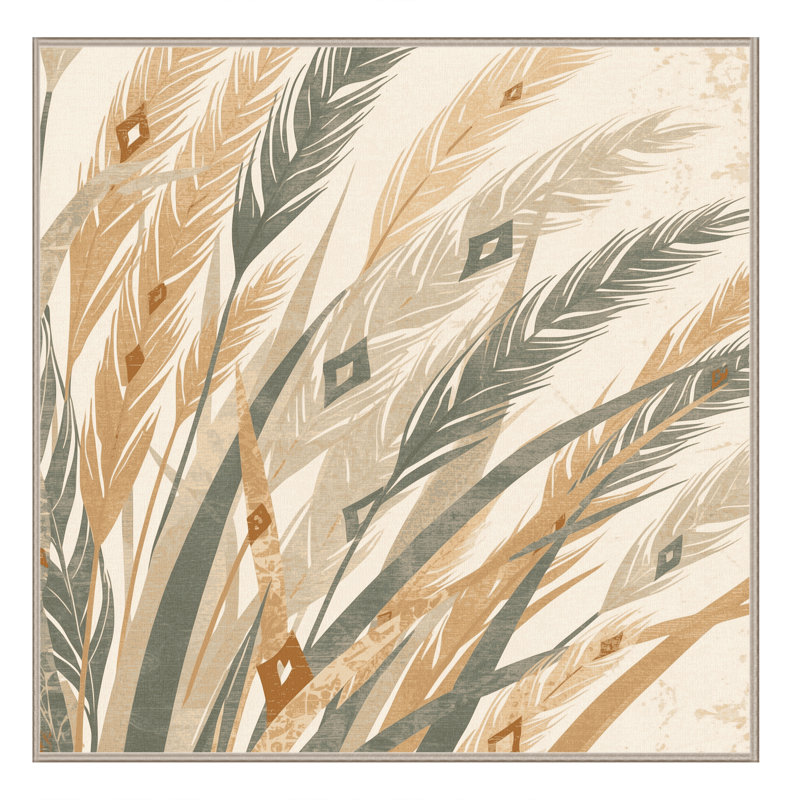 Tapis beige moelleux moelleux en peluche Wild, Carré 5 pi